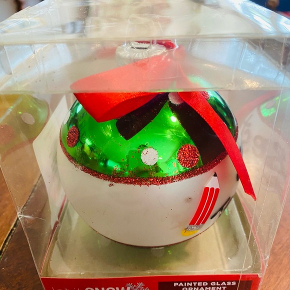 Best Teacher Painted Glass Ornament NIB NWT - Picture 2 of 9